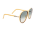 Christian Dior Vintage Oversized Sunglasses, side view