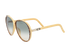 Christian Dior Vintage Oversized Sunglasses, bottom view
