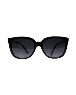 Christian Dior Ever 2 Sunglasses PG108BDAXJ, Black Lens, Black Frame
