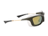 Christian Dior DiorXplorer S1U Shield Sunglasses, &pound;350, Accessories, Khaki, Side view