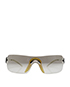 Dior Ruthenium Rimless Sunglasses, front view