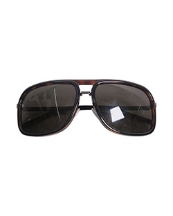 Christian Dior Blacktie 1365 Sunglasses, Black- Havana Frame, Black Lens