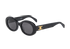 Celine CL40194U Triomphe Oval Sunglasses, bottom view