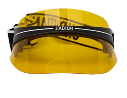 Christian Dior DiorClub1 Visor, Plastic, Yellow/Blk, MII, DB/B, 2*