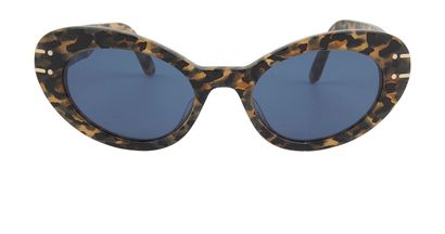 Christian Dior Signature B3U Cat Eye Sunglasses, front view