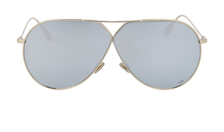 Christian Dior DiorStellaire3 Aviator Sunglasses, Metal, Gold, C/B, 3*
