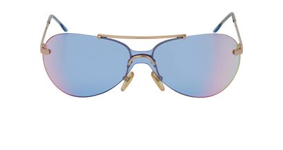 Christian Dior 50V Mini Aviator Sunglasses, front view