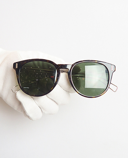 Christian Dior Black Tie 206FS Sunglasses, front view