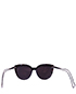 Christian Dior Cateye Sunglasses, back view