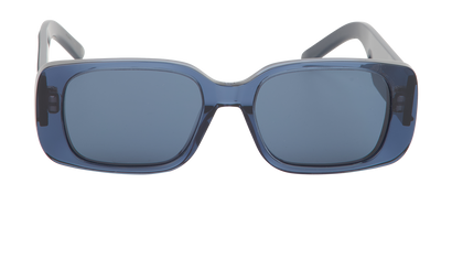 Christian Dior Wildor S2U Sunglasses, &pound;150, Accessories, Blue, Front view
