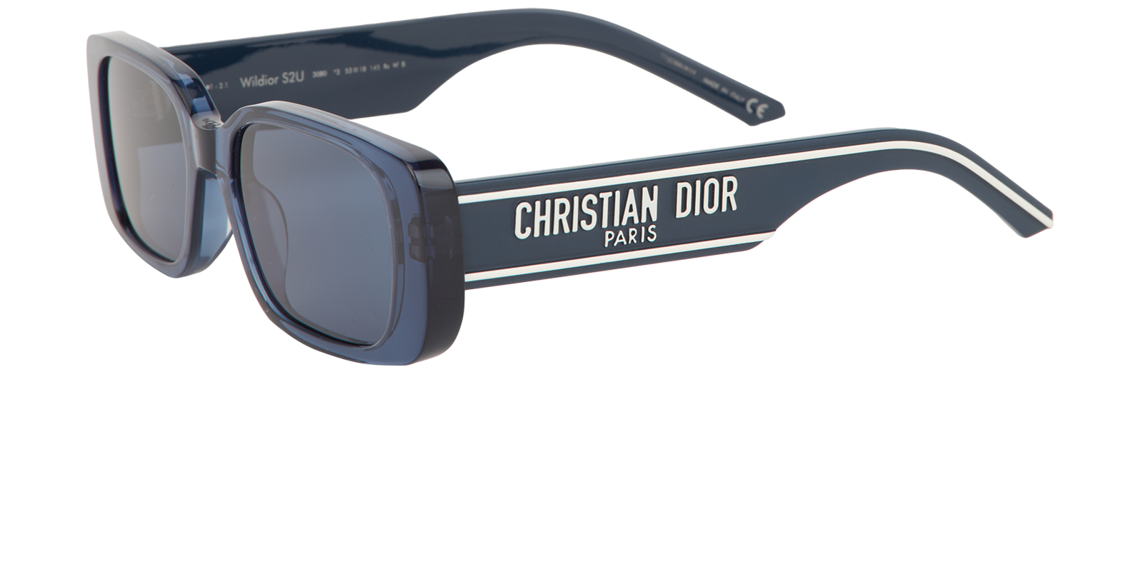 Christian Dior Wildor S2U Sunglasses, &pound;150, Accessories, Blue, Bottom view