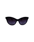 Dolce & Gabbana Polka Dot Cat Eye Sunglasses, front view