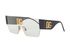 Dolce & Gabbana Geometric Clear Lenses, side view