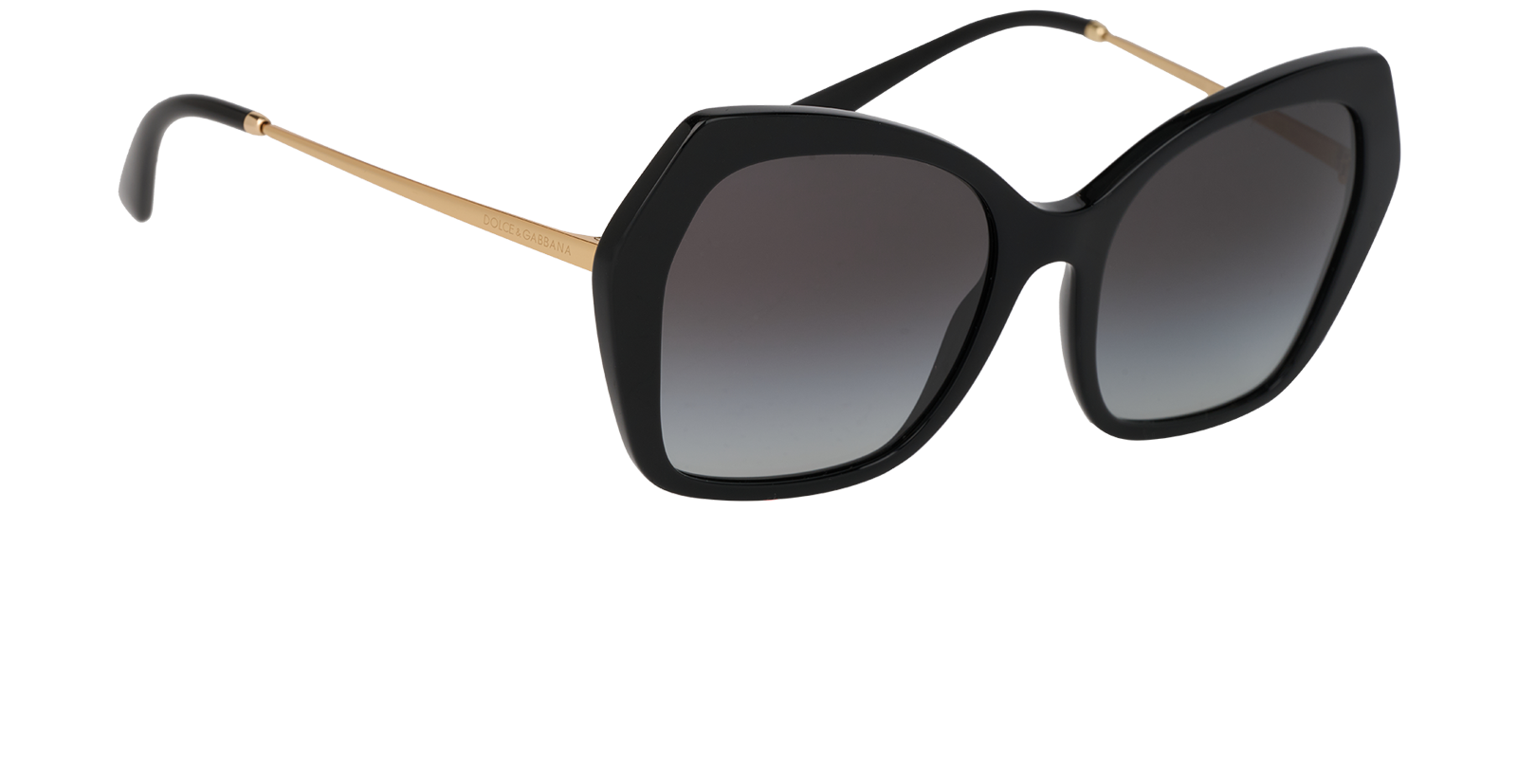 Dolce & Gabbana DG4399 Sunglasses, &pound;80, Accessories, Black, Side view