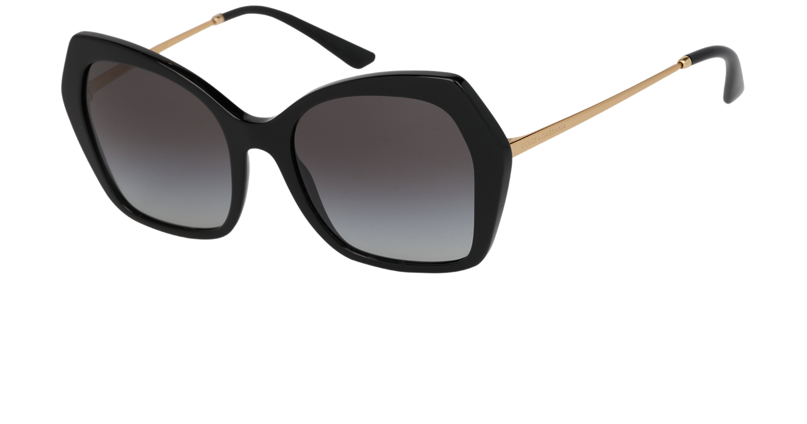 Dolce & Gabbana DG4399 Sunglasses, &pound;80, Accessories, Black, Bottom view