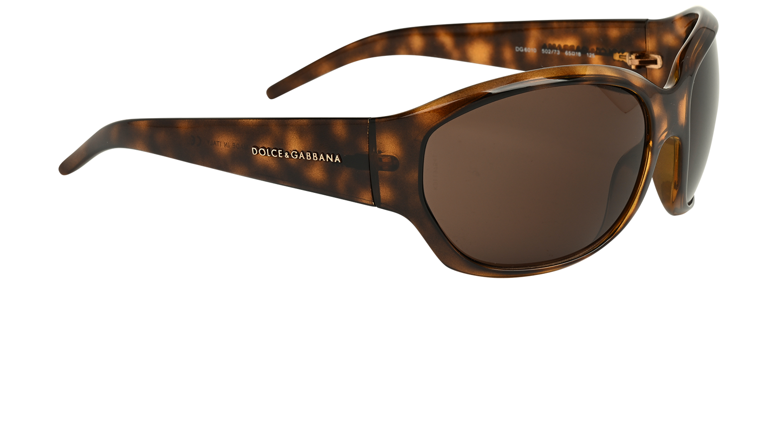 Dolce & Gabbana DG6010 Sunglasses, &pound;110, Accessories, Brown, Side view