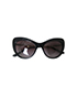 Dolce Gabanna Diamante Framed Cat Eyes, front view