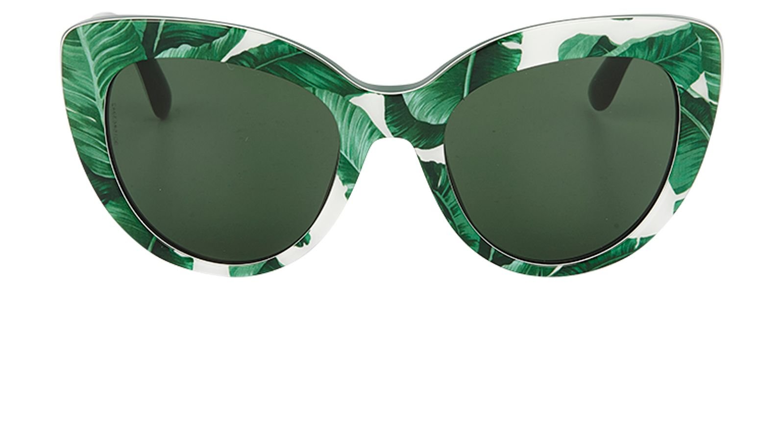 Dolce & Gabbana Banana Leaf Cat Eye Sunglasses, Sunglasses - Designer  Exchange | Buy Sell Exchange