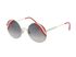 Fendi Waves Round Sunglasses, back view