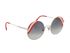 Fendi Waves Round Sunglasses, side view