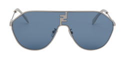 Fendi FE40080U FF Match Sunglasses, Acetate, Blue, C, 3*