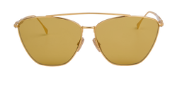Fendi 0438 Sunglasses, Metal, Gold, C, 2*