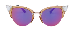 Fendi FF0041/S Sunglasses, Acetate/Metal, Pink, 2*