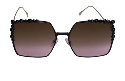 Fendi Cat Eye Studded Sunglasses, front view