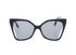 Fendi FE40010U Way Oversized Sunglasses, £150, Accessories, Black/White, Front view