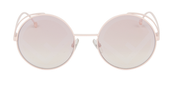 Fendi 0343/S Round Sunglasses, Metal, Pink, C, 3*