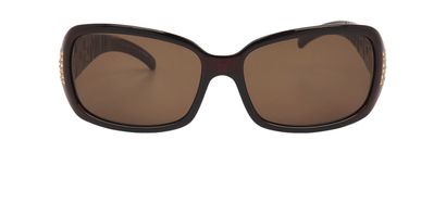 Fendi FS350R Crystal Logo Sunglasses, front view