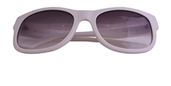 Fendi FS504, White Plastic Frames, Gradient Grey Lenses, B, 2*