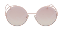 Fendi 0343/S Round Sunglasses, Metal, Pink, C, 3*