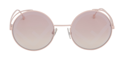 Fendi 0343/S Round Sunglasses, Metal, Pink, 3*