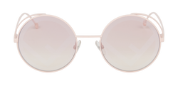 Fendi FF0343/S Round Sunglasses, Metal, Pink, 3*