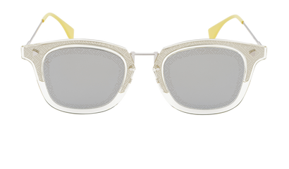Fendi FF M0045/S Zucca Print Sunglasses, front view
