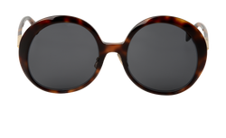 Fendi FF 0430/S Round Sunglasses, Acetate, Brown, C, 2*