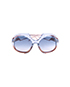 Fendi FF 0316/S Tropical Shine Oversized Pilot Sunglasses, front view