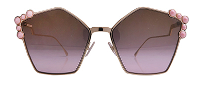 Fendi Cateye Spike Sunglassses, front view