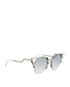 Fendi Mirrored Iridia Sunglasses, side view
