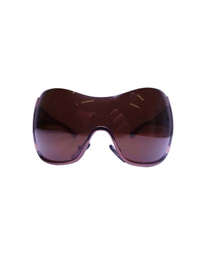 Shield Monogram Sunglasses, front view