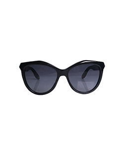Givenchy GV7009/S Sunglasses, Black Lens, Black Frame,