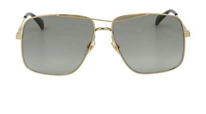 Givenchy Square Frame Aviator Sunglasses, front view