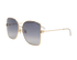 Gucci GG1282SA Square Sunglasses, £150, Accessories, Gold, Bottom view