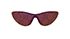 Gucci Mirrored Monogram Cateye Sunglasses, front view