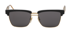 Gucci GG0603S Square Sunglasses, Metal/Plastic, Black, C, 3*
