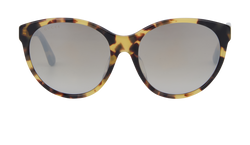Gucci GG0419SA Round Sunglasses, Acetate, Brown, C, 2*