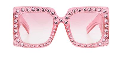 Gucci Hollywood Forever Embellished Sunglasses, front view