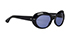 Gucci Oval Blue Lens Sunglasses, side view