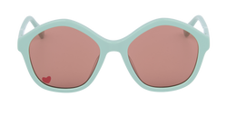 Chloe CC0010S Round Sunglasses, Acetate, Green, 3*